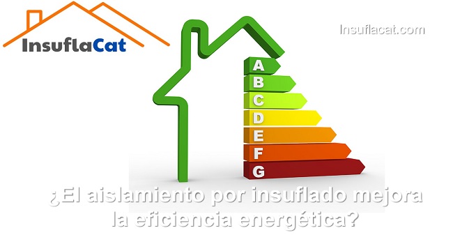 El aislamiento por insuflado mejora la eficiencia energética
