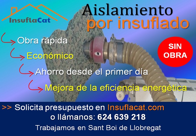 aislamientos térmicos Sant Boi de Llobregat